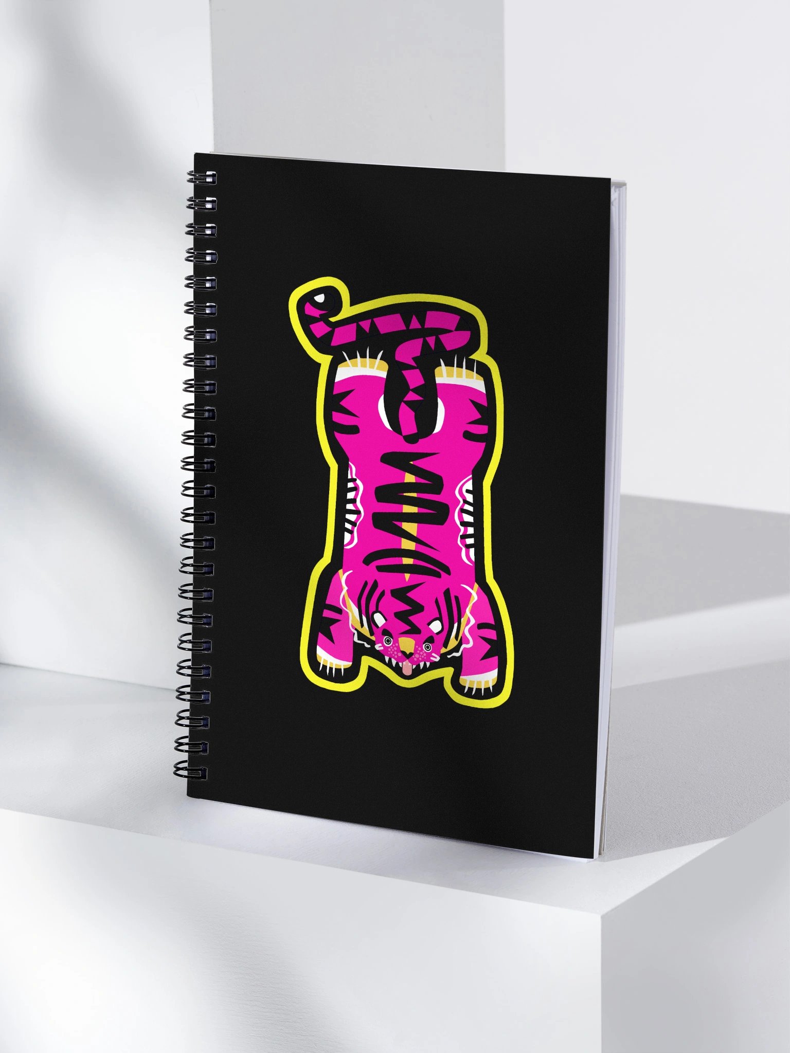 Pink and Yellow - Dark Tiger Notebook product image (4)
