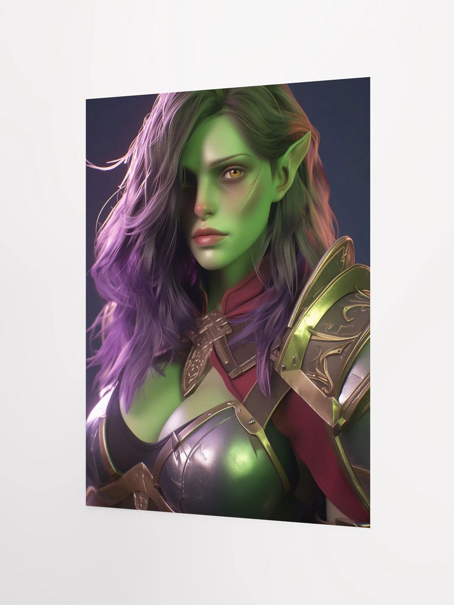 Warrior's Gaze Poster product image (2)