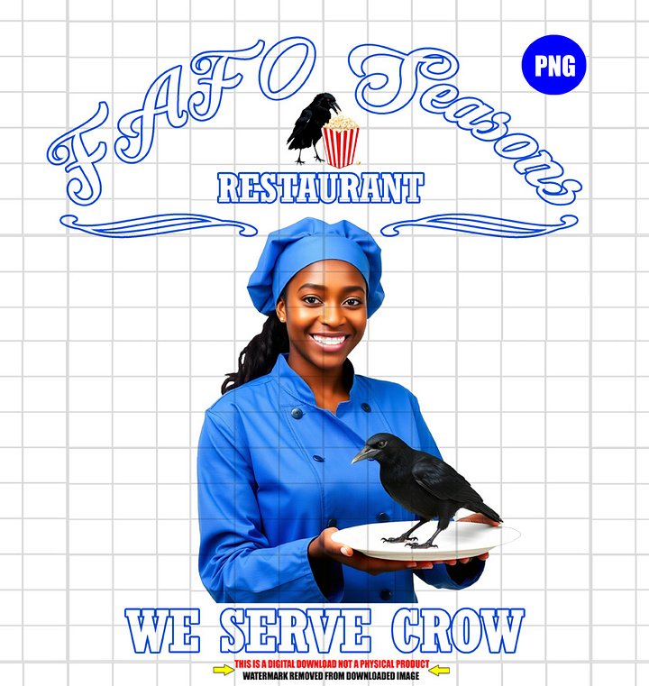 FAFO Seasons Restaurant 92 Percent Digital Art Print Download product image (1)