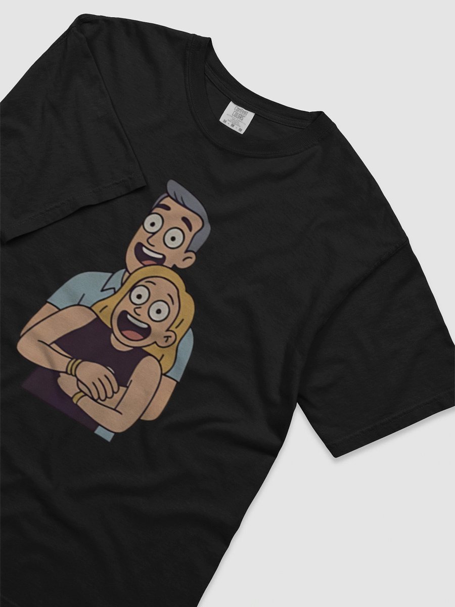 Funny Cartoon Kiss Cam Unisex Tee- Viral Concert Meme Shirt product image (5)
