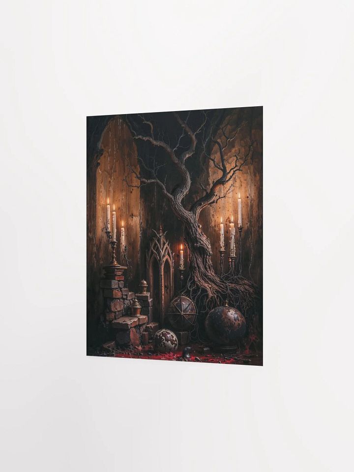 Mystical Tree Room Matte Poster product image (11)