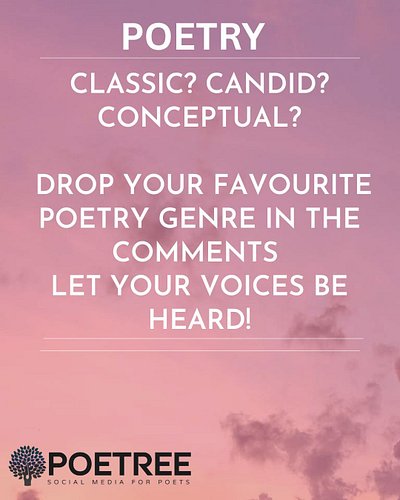 If poetry were a playlist... which genre would be on repeat? 🎧💭

Drop your favorite in the comments or vote with an emoji!
Le...