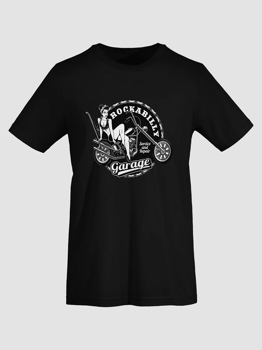 Rockabilly! Animationsaurus Garage Pinup Girl Unisex T-Shirt product image (5)