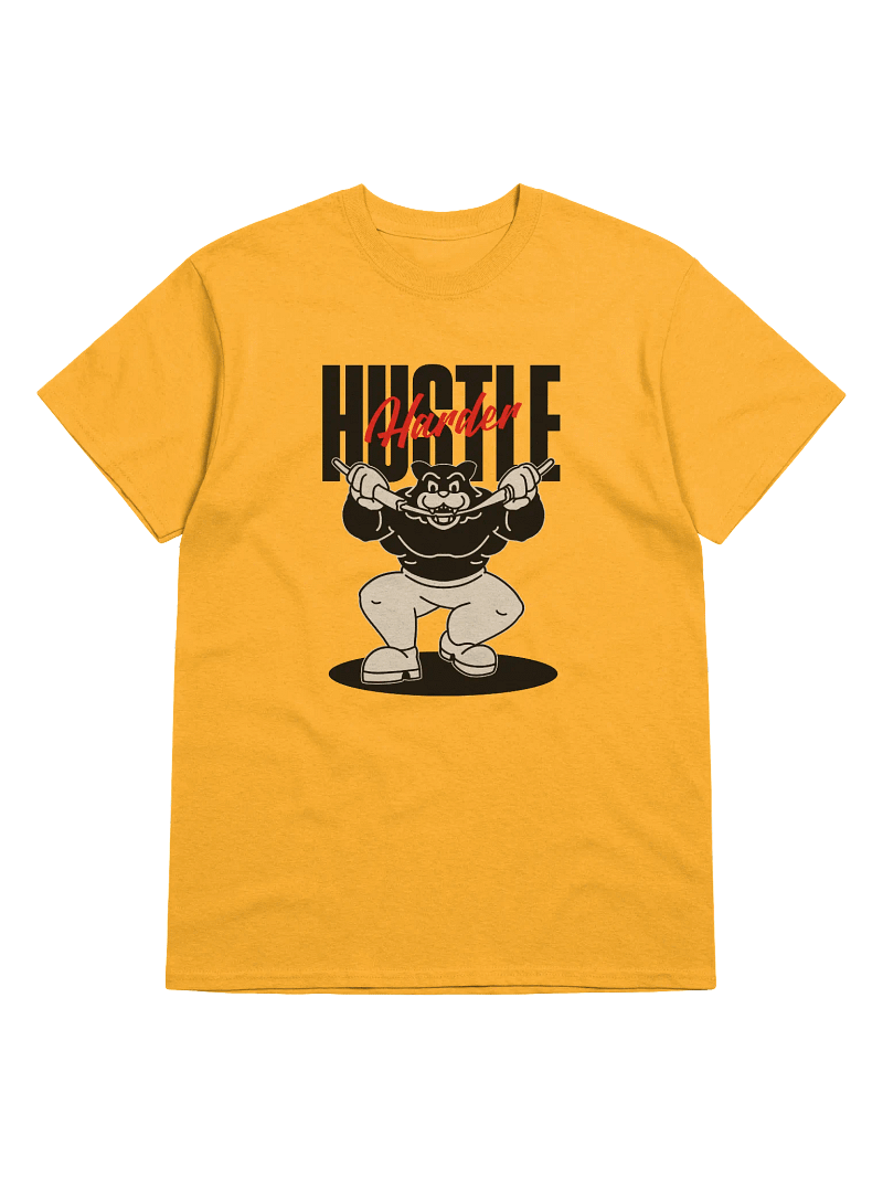 Hustle Harder T-Shirt | Motivational Gym & Grind Tee for Go-Getters