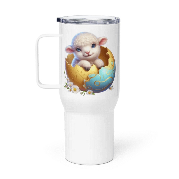 Sheep Easter Egg - Travel Mug w/ Handle product image (1)