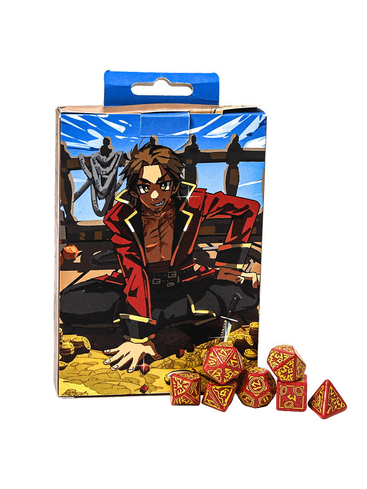 Chip Dice Set 7pcs - Riptide Character Dice product image (2)