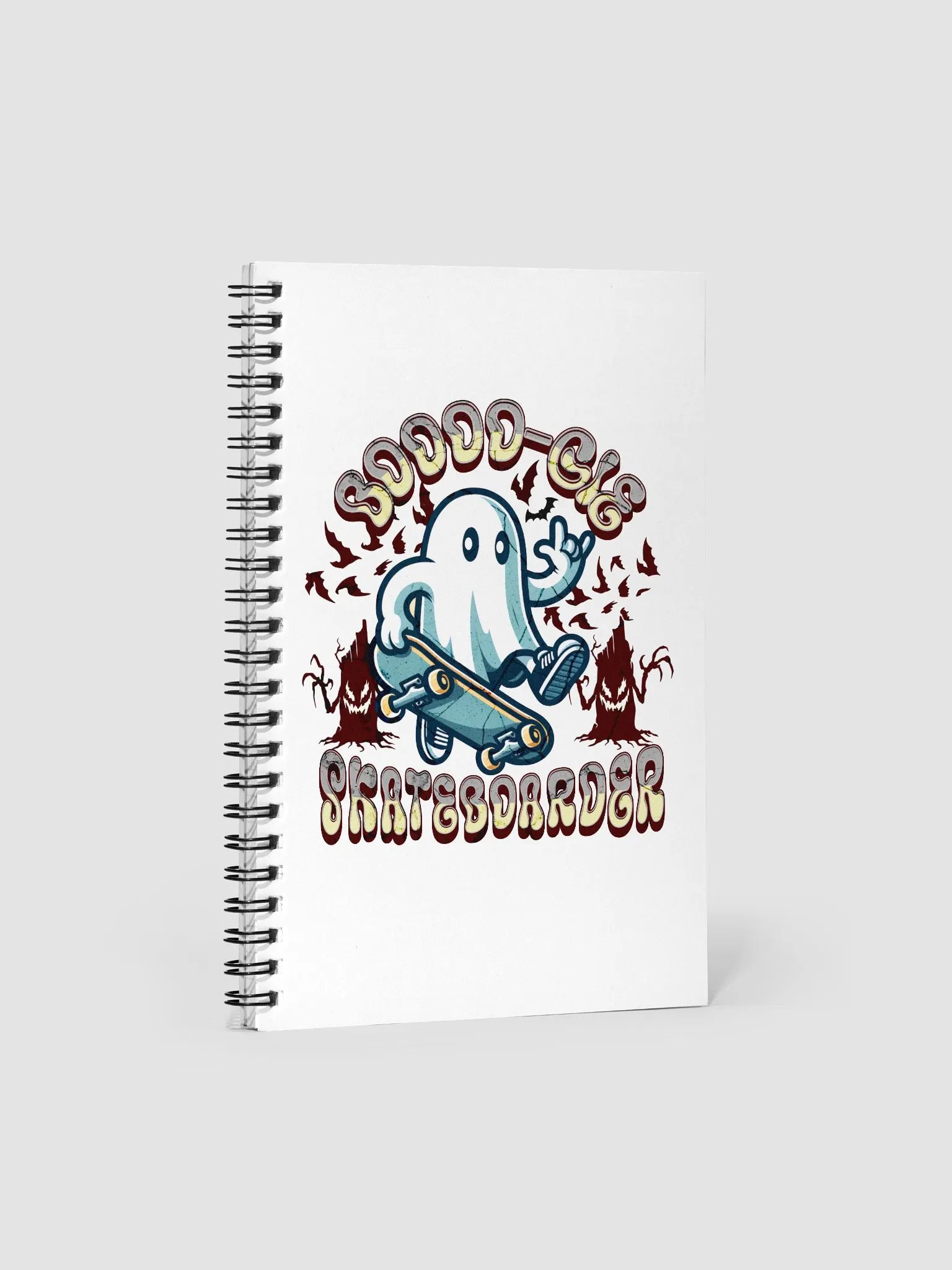 Boooo-gie Skateboarder Spooky Skate Notebook product image (1)