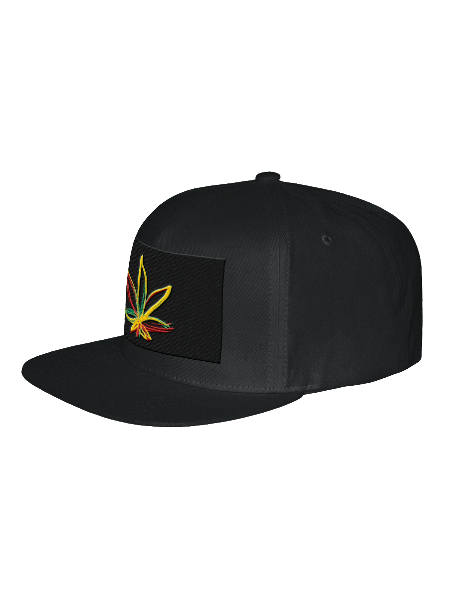 Weed Leaf Snapback Hat product image (2)
