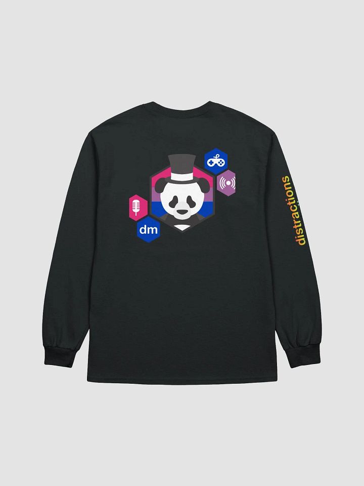 Get distracted long sleeve bisexual pride product image (1)