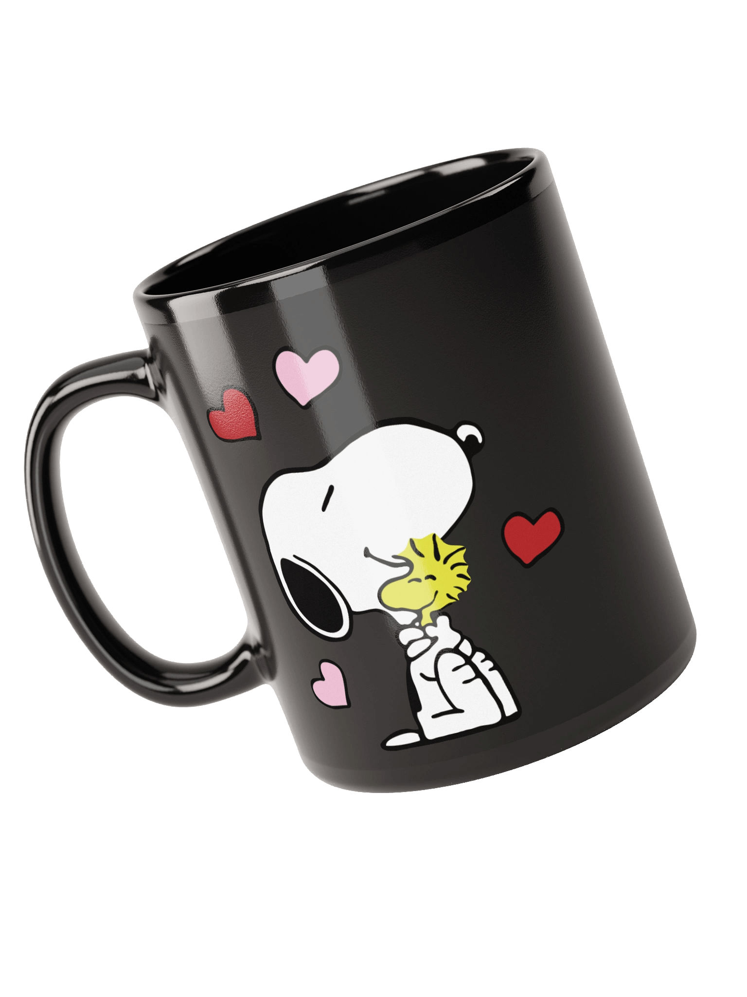 💖 Snoopy & Woodstock Hug Mug – Cozy Sips, Classic Love product image (5)