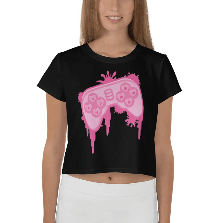 Premium ControlHer Crop Top Tee product image (1)