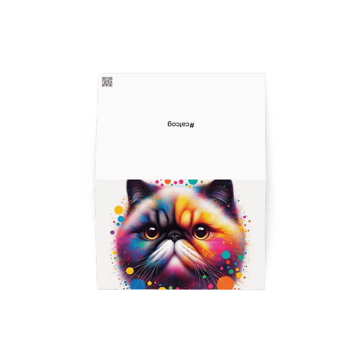 Greeting Card: Exotic Shorthair product image (1)