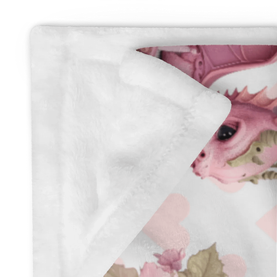 Pink Baby Dragons Throw Blanket product image (11)