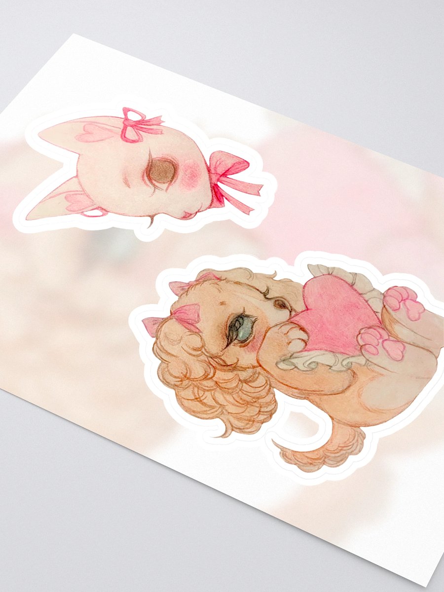 ♡ Soft Hearts ♡ Stickers product image (2)