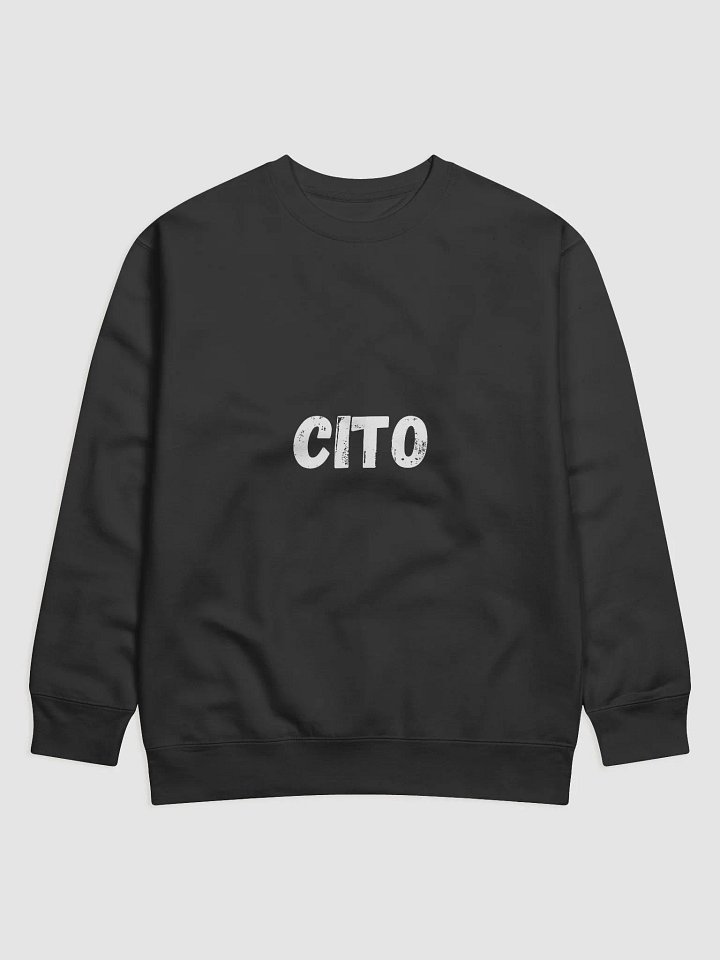 CITO - Stylish Geocaching Sweatshirt product image (1)