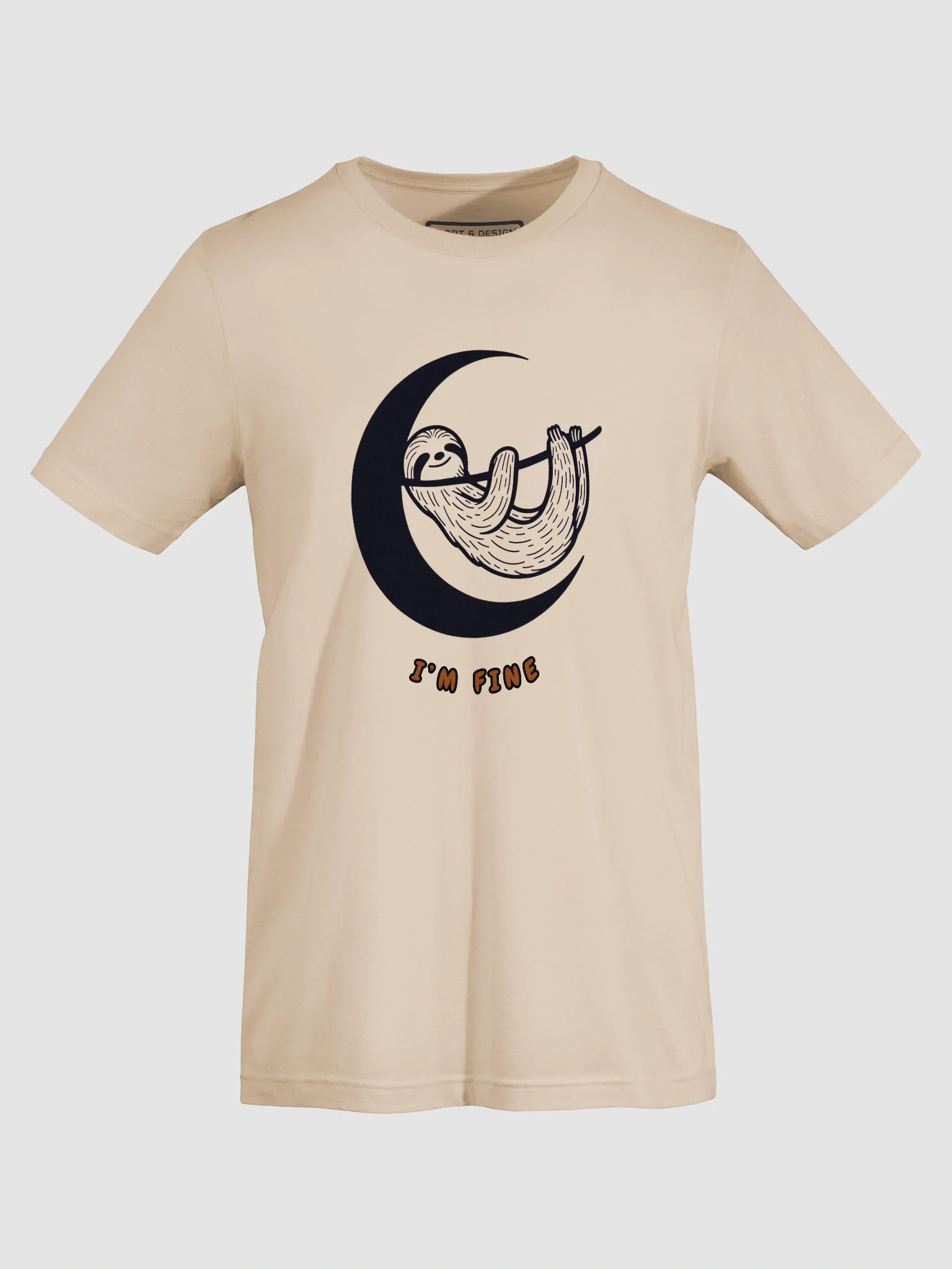 Lunar Sloth 'I'm Fine' Tee product image (7)