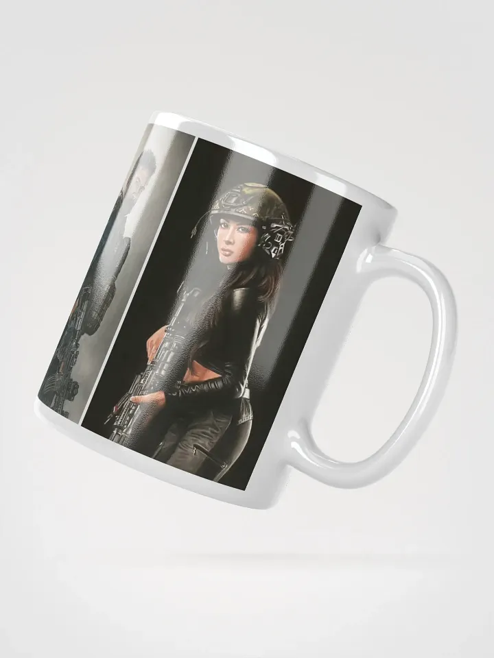 Got Your Six – Tactical Character Pastel Portrait Mug (11 oz) product image (2)