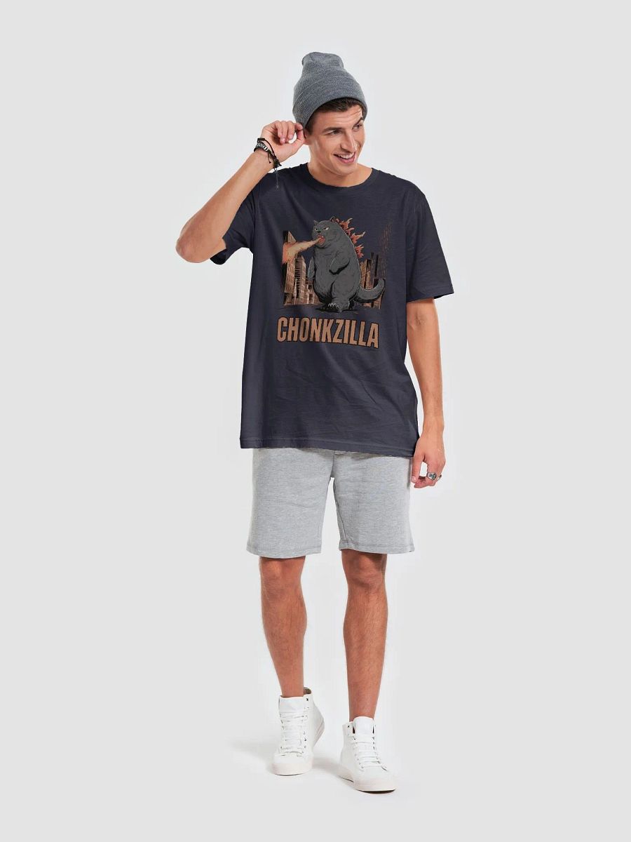 Chonkzilla Fire-Breathing Cat T-Shirt product image (61)