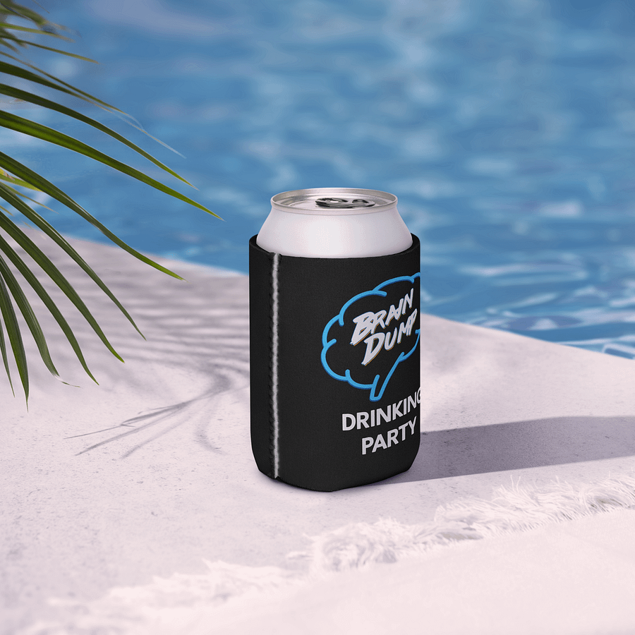 Brain Dump Drinking Party Coozie product image (6)