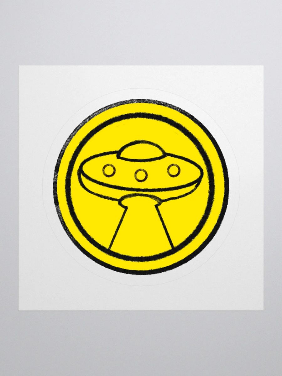 Cosmic Visitor Kiss Cut Stickers product image (3)