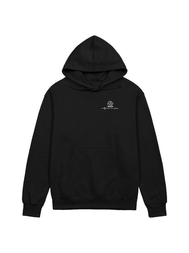 3d6 DTL Horizontal Logo on Dark Pullover Hoodie product image (1)