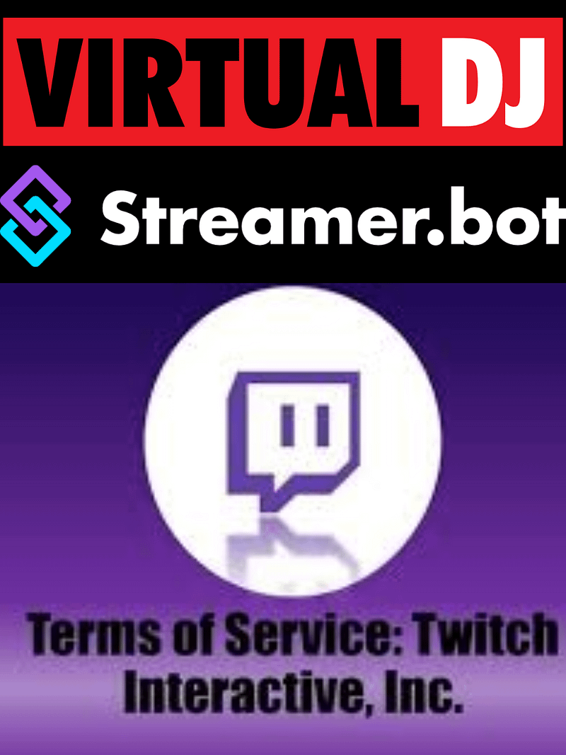 Streamer.bot Widget: Twitch Restricted Artist / Virtual DJ