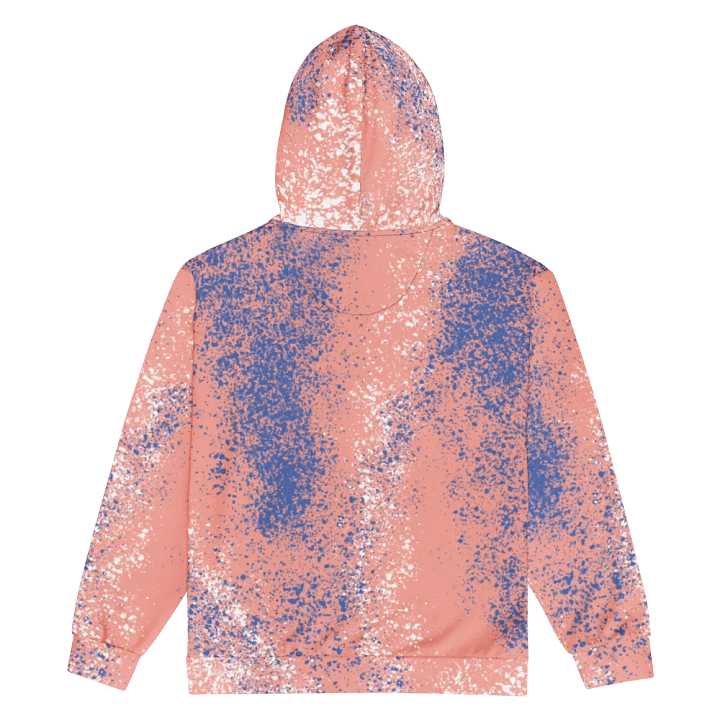 "Splash 3" Dreamy Speckled Bliss Zip Hoodie product image (2)