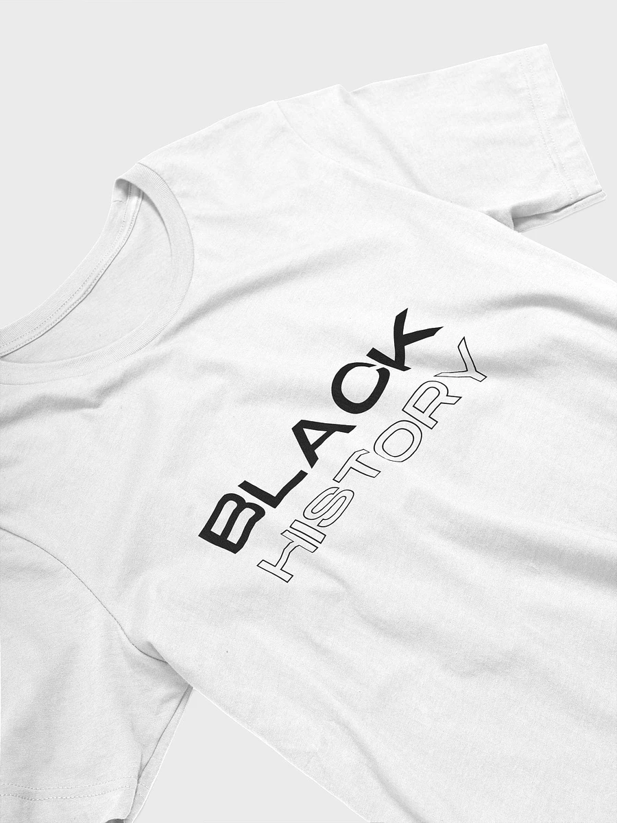 Black History T-Shirt - White product image (3)