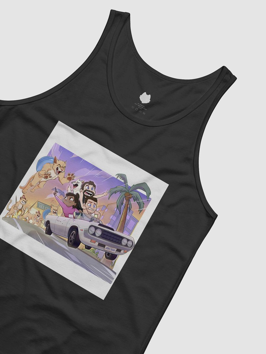 Cat-astrophic Fur-ocius Purrsuit Tank Top product image (4)