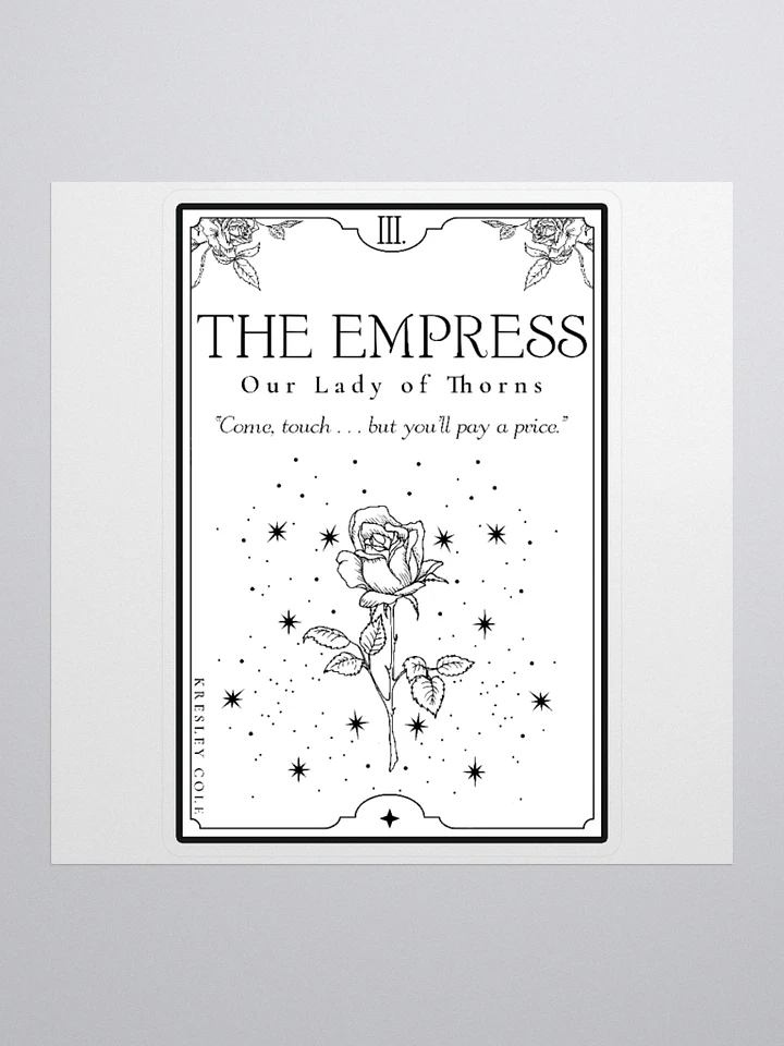 Empress Card Sticker product image (1)