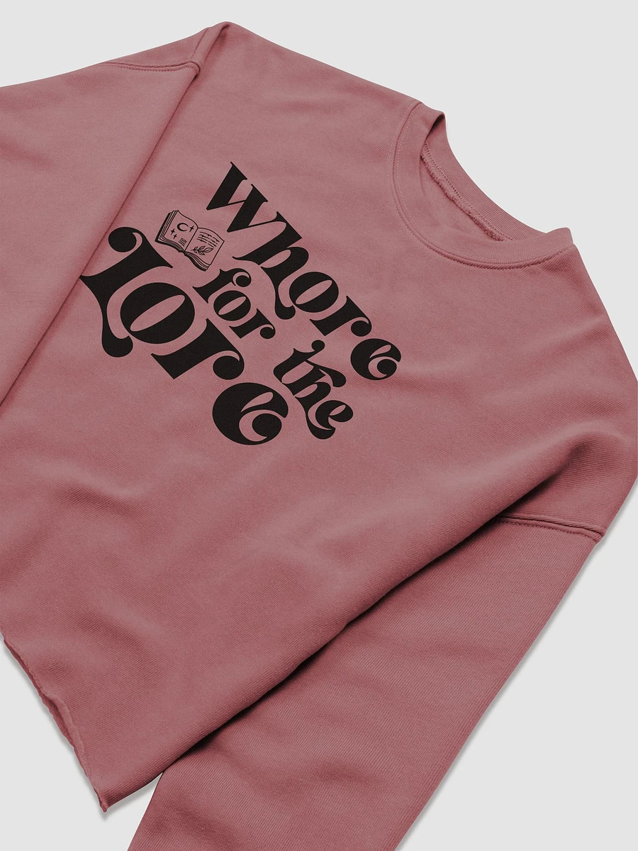 Whore for the Lore Crop Sweatshirt product image (21)