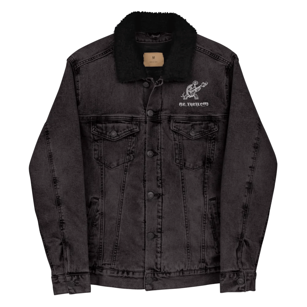Mr_Turtle223 Unisex Sherpa Denim Jacket product image (12)