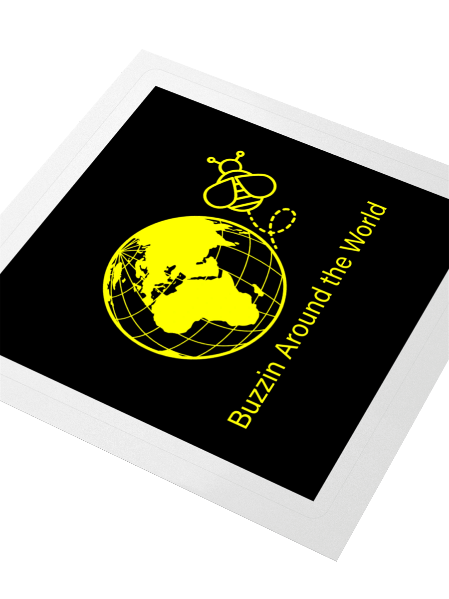 Buzzin Around the World Stickers product image (7)