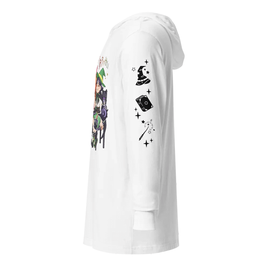 Witchy Tea Party Unisex Hooded Tee -White product image (4)