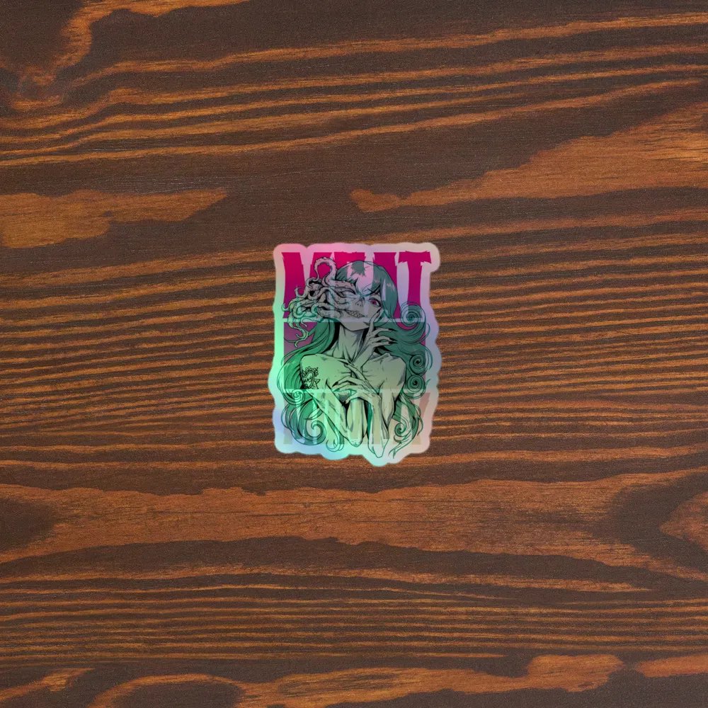 Body Horror Meat Mommy Holographic Sticker product image (4)