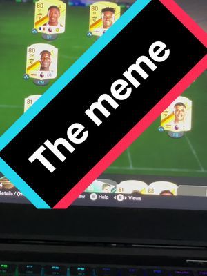 MVP just for the meme #comedy #skit #laugh #fyo #eafc #fut #fifa #anthony #meme #hilarious #fyp