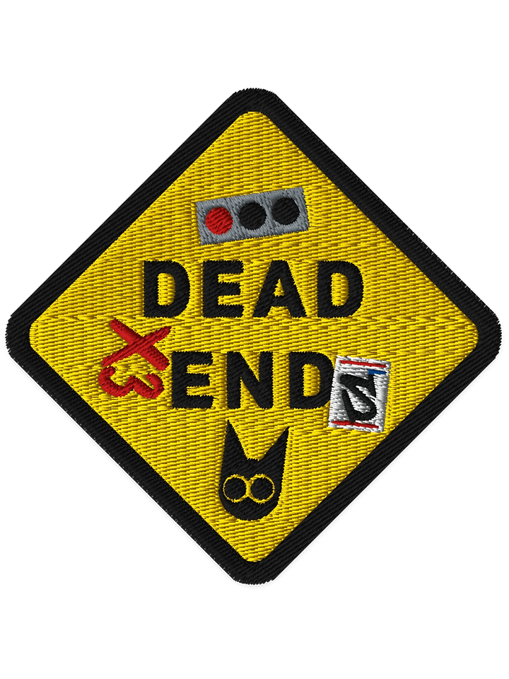DEAD ENDS Embroidered Patch product image (1)