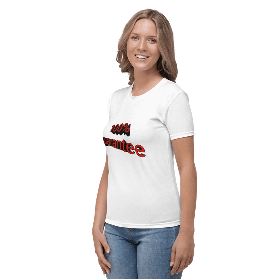 Women's Crew Neck T-Shirt Percentage Slogan product image (3)