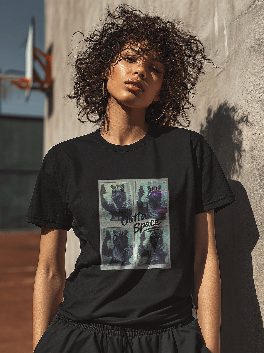 Funny Tiger Taking Selfie T Shirt product image (2)
