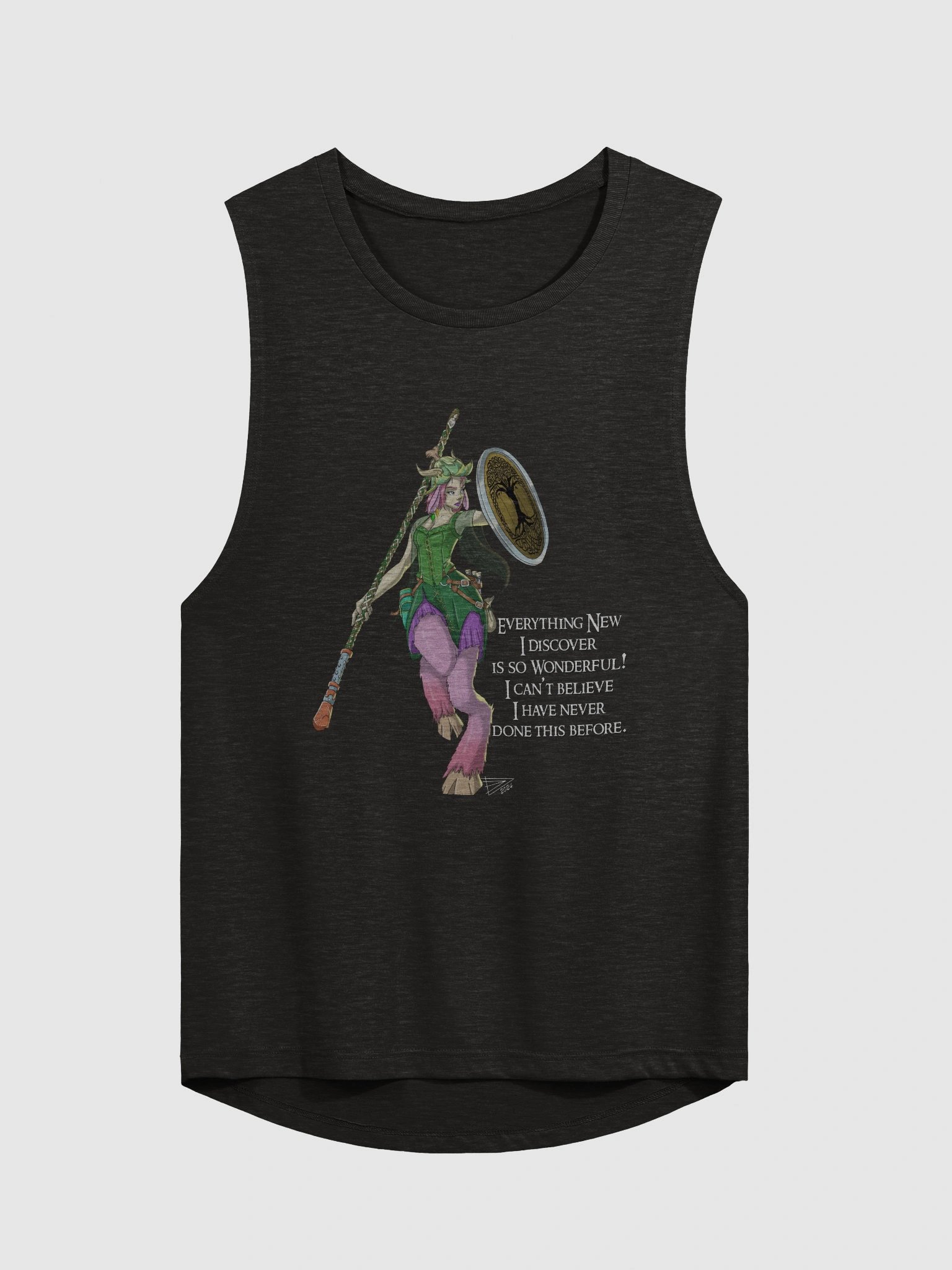Saoirse's Discovery | Flowy Muscle Tank product image (2)