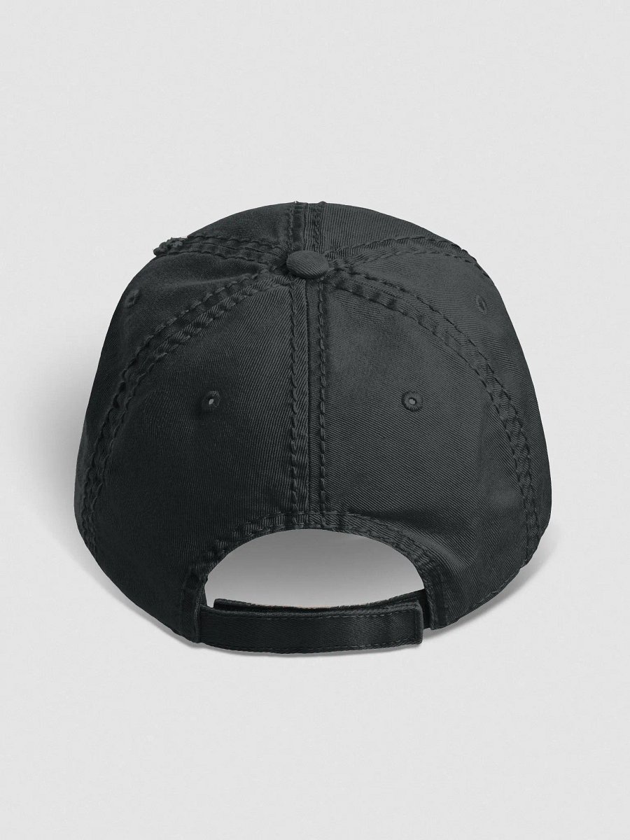 Blue Man Fans Hand Print Embroidered Distressed Cap product image (4)