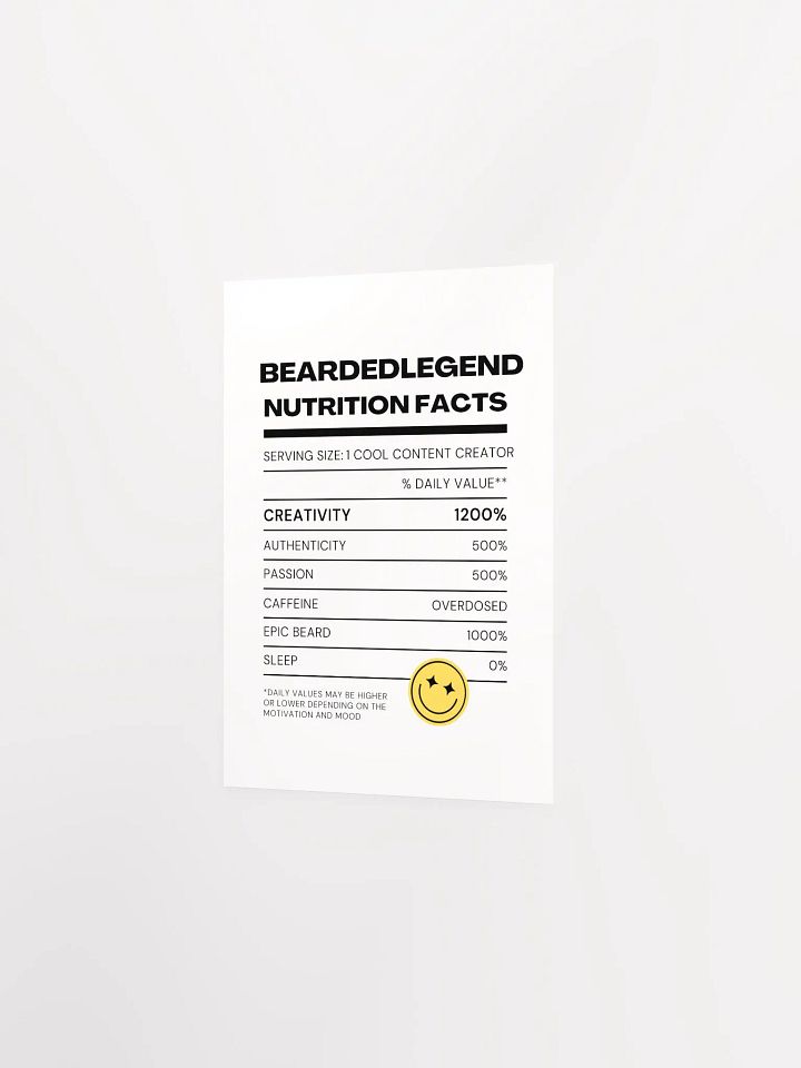 Nutrition Poster product image (17)