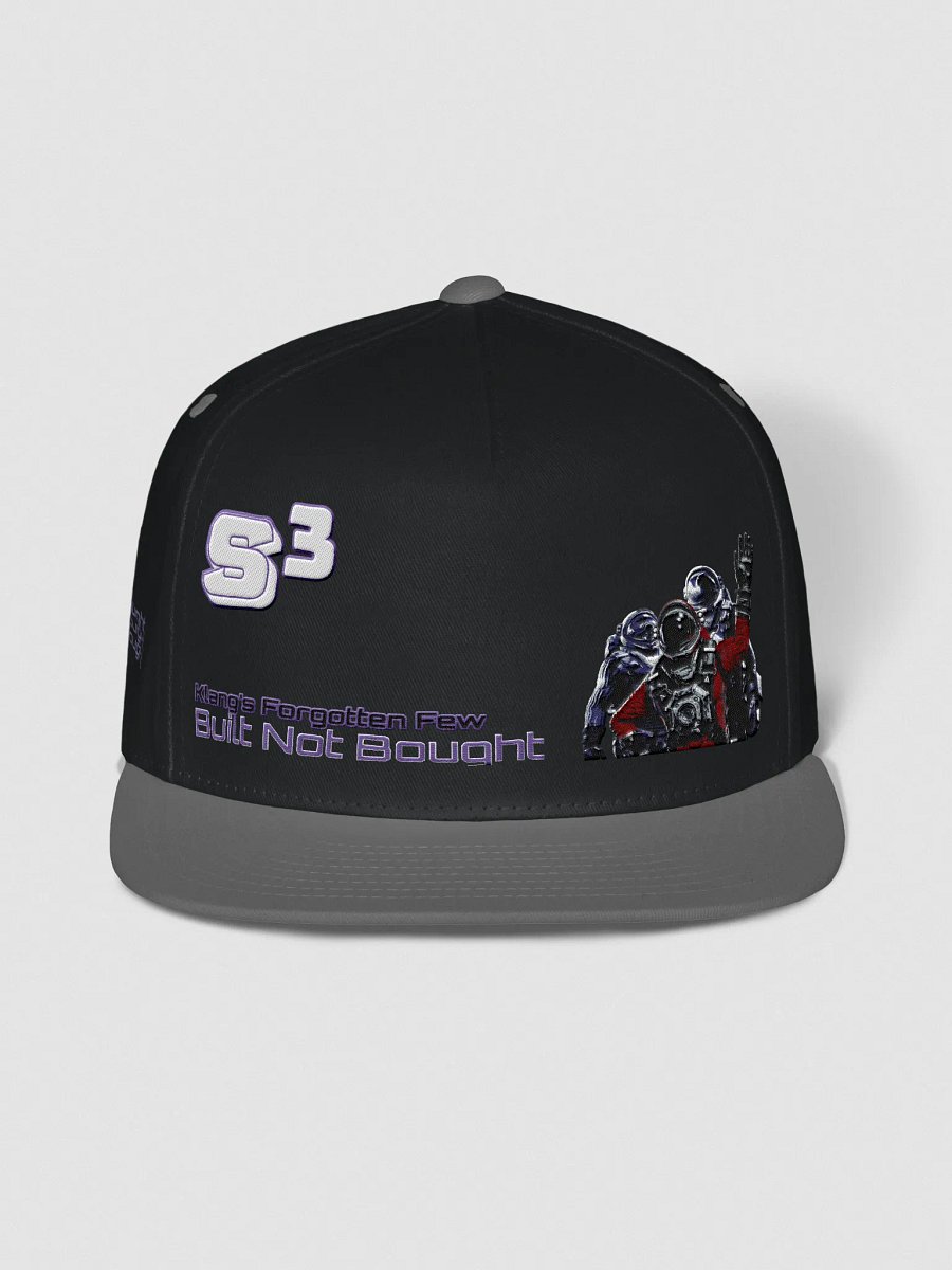 S³ "Built Not Bought" Yupoong Flat Snap-Back product image (2)