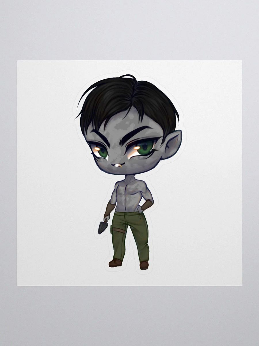 Troy chibi sticker product image (1)