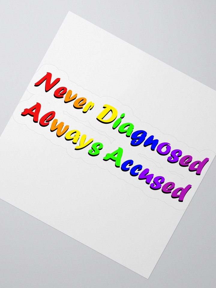 Never Diagnosed, Always Accused product image (7)