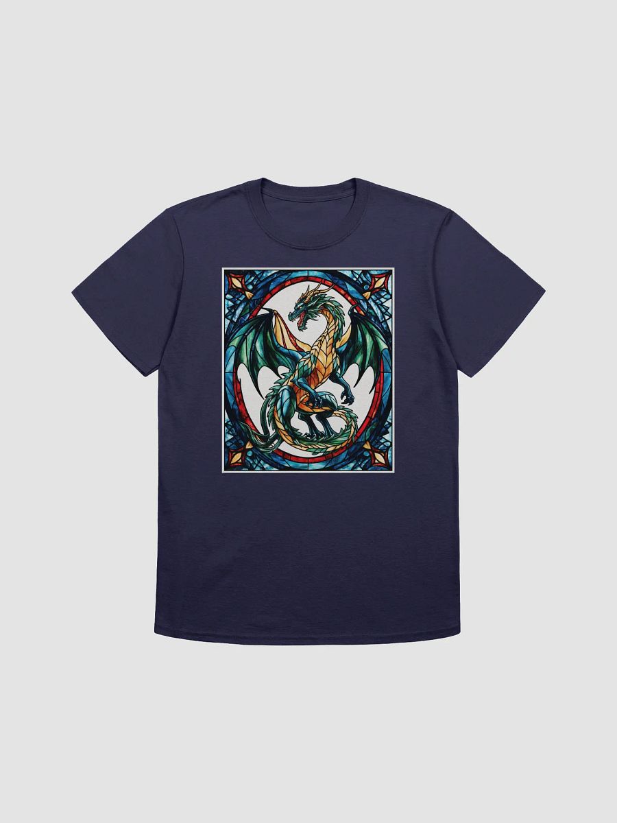 Majestic Stained Glass Dragon: A Mythical product image (16)