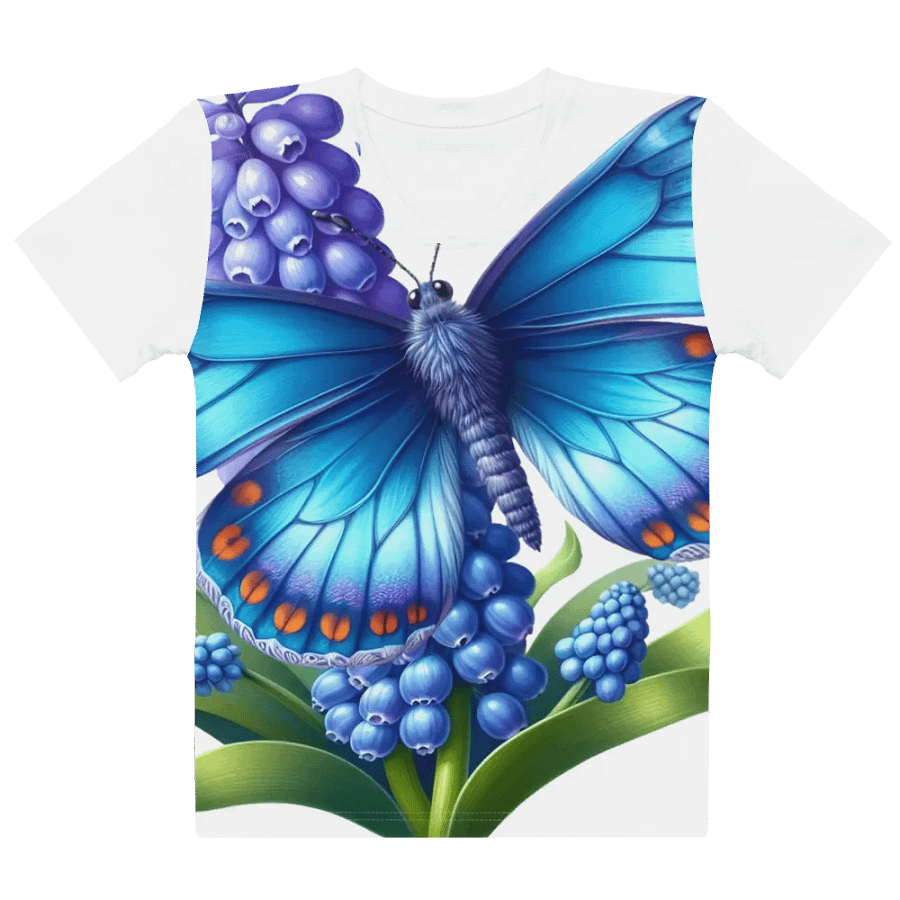 Butterfly Bliss All-Over Print Women's T-Shirt product image (2)