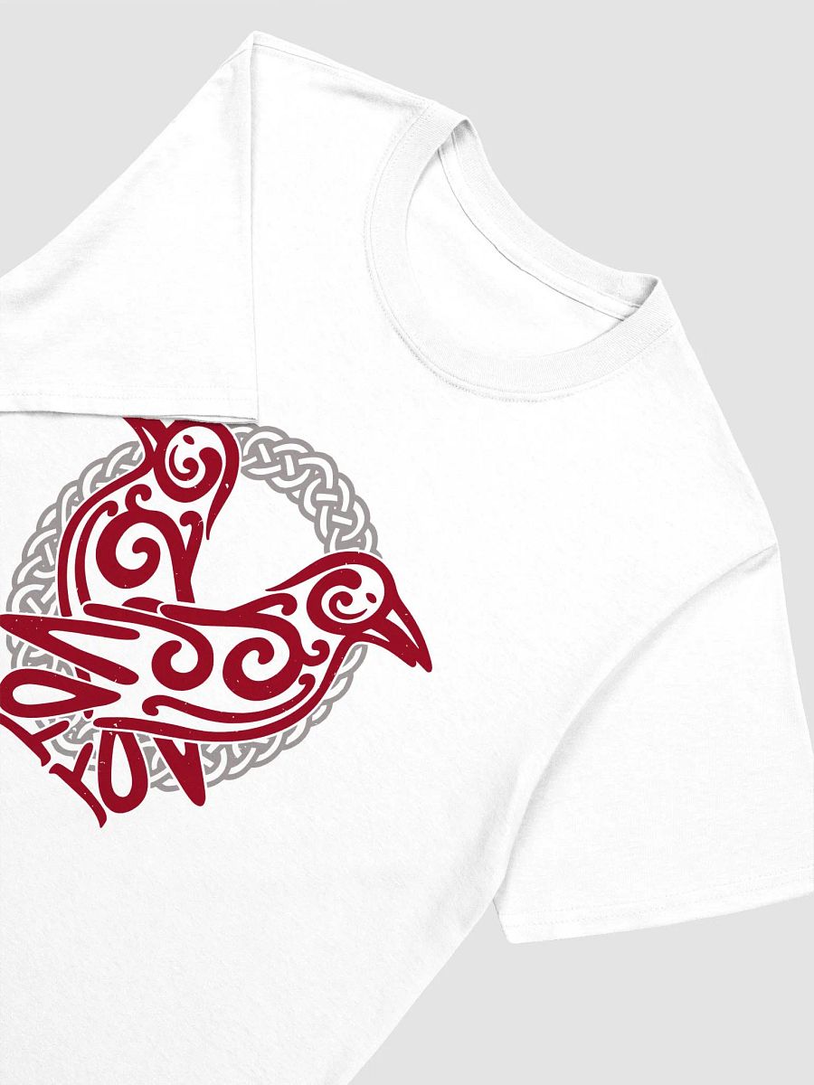 Odin's Ravens Unisex T-shirt Burgundy product image (6)