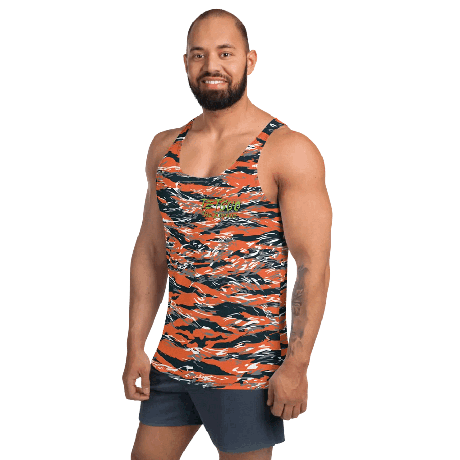 Tiger Camo Sublimated Tank Top product image (11)