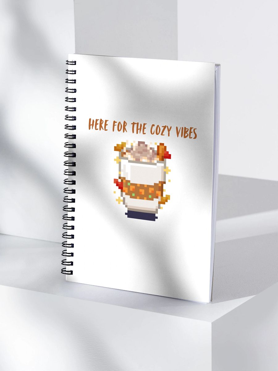 Here for the cozy vibes Notebook product image (4)
